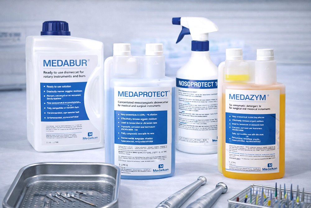 Dental instrument disinfection Dental instrument disinfectants - MEDALKAN