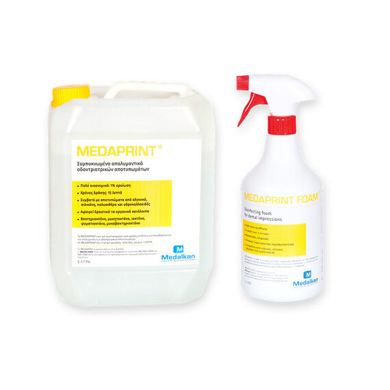 MEDAPRINT FOAM - Foaming disinfectant for dental impressions