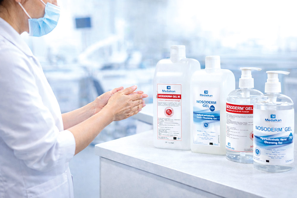 Hand antiseptic gel - MEDALKAN Hand hygiene - Antiseptic hydroalcoholic gel - MEDALKAN