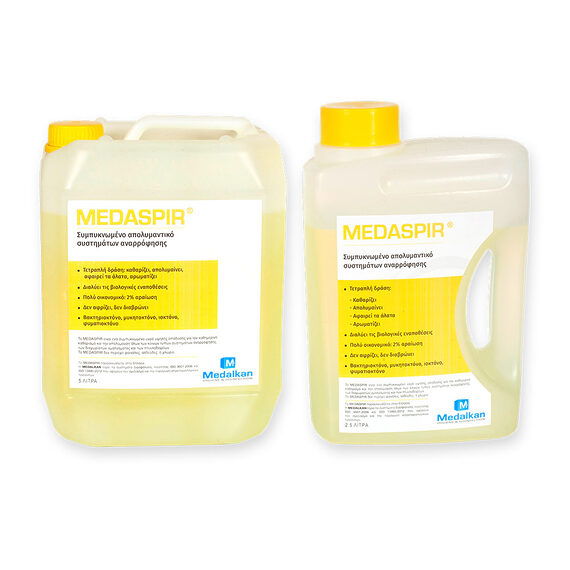 MEDASPIR - High efficiency disinfectant for suction systems