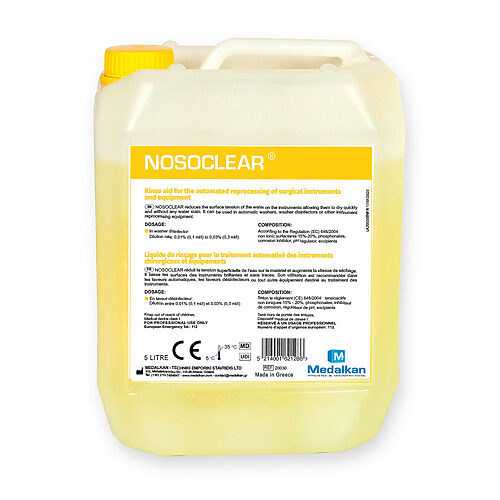 NOSOCLEAR - Rinse aid for the automated reprocessing of surgical instruments Rinse aid for the automated reprocessing of surgical instruments - NOSOCLEAR