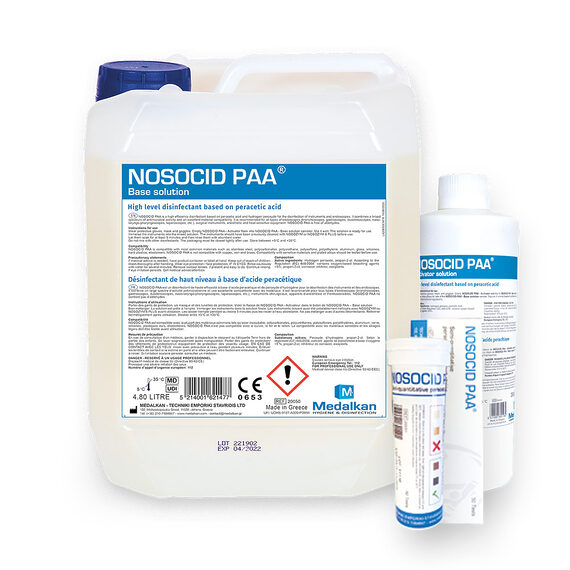 NOSOCID PAA - High level disinfectant based on peracetic acid - MEDALKAN