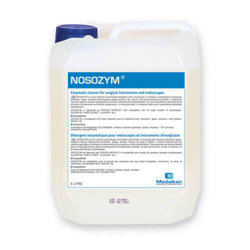 NOSOZYM - Enzymatic detergent for surgical instruments and endoscope